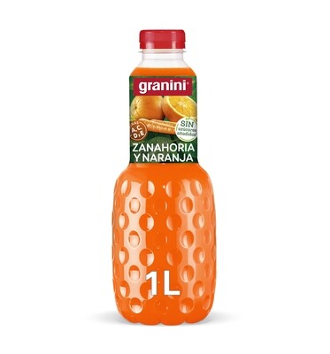 Zumo de zanahoria y naranja GRANINI 1 lt.