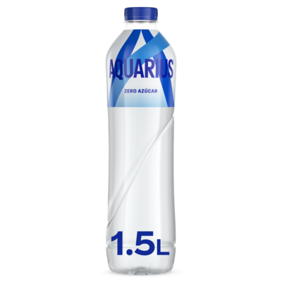 Botella de limón zero azúcar AQUARIUS 1.5 litros