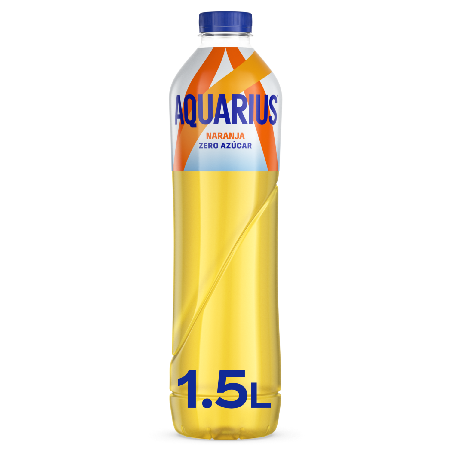 Botella de naranja zero azúcar AQUARIUS 1.5 litros