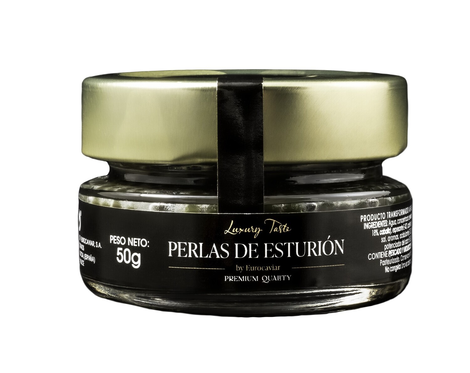 Perlas de esturión LUXURY TASTE 50 g.