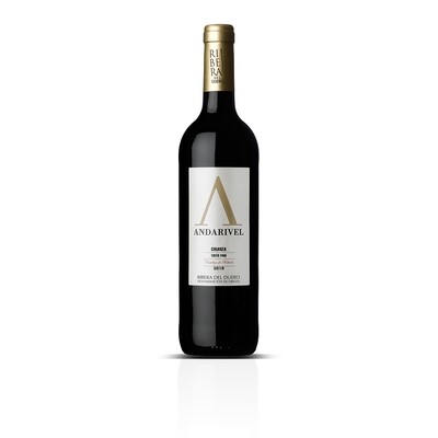 Vino tinto crianza D.O. Ribera del Duero ANDARIVEL 75 cl.