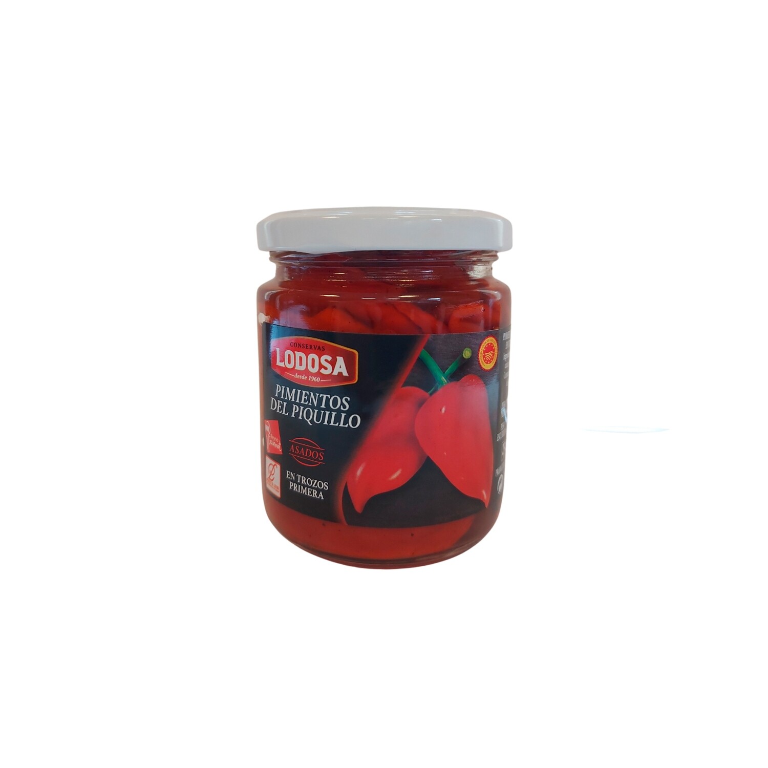 Pimientos del piquillo asados CONSERVAS LODOSA 220 g.