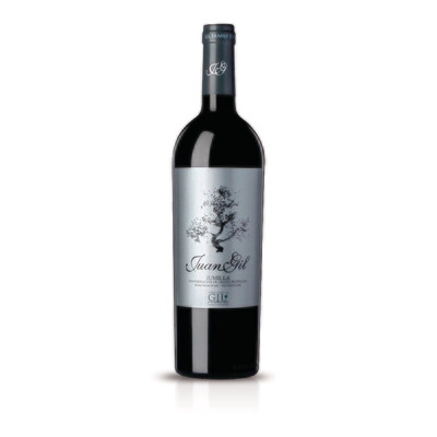 Vino tinto D.O. Jumilla JUAN GIL etiqueta plata 75 cl.