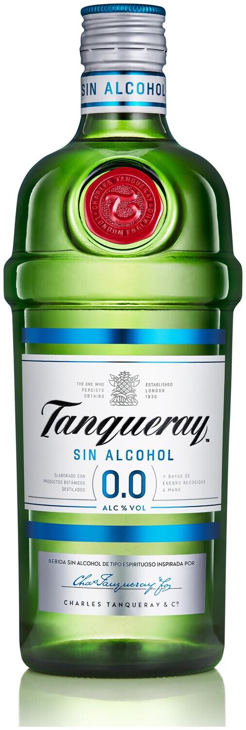 TANQUERAY sin alcohol 70 cl.