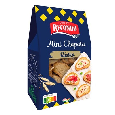 Mini chapata rústica RECONDO 100 g.