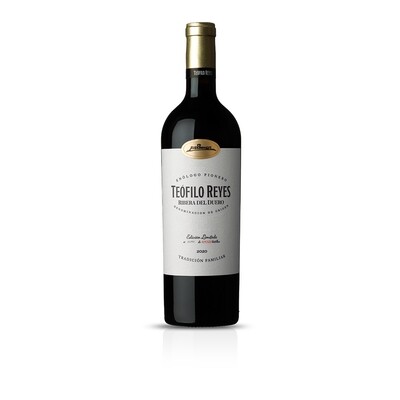 Vino tinto tempranillo D.O. Ribera del Duero Ed. Limitada TEOFILO REYES 75 cl.