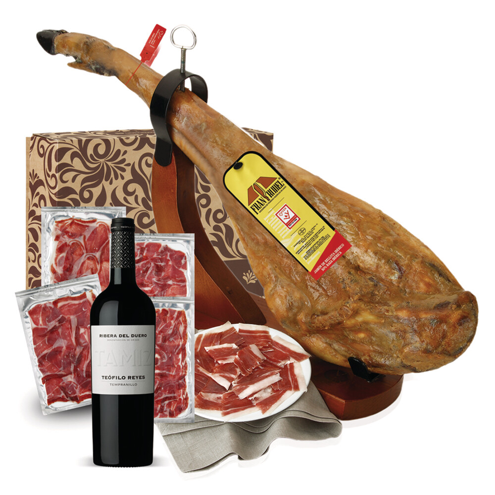 Jamón 50% ibérico de bellota FRAN RODEL.