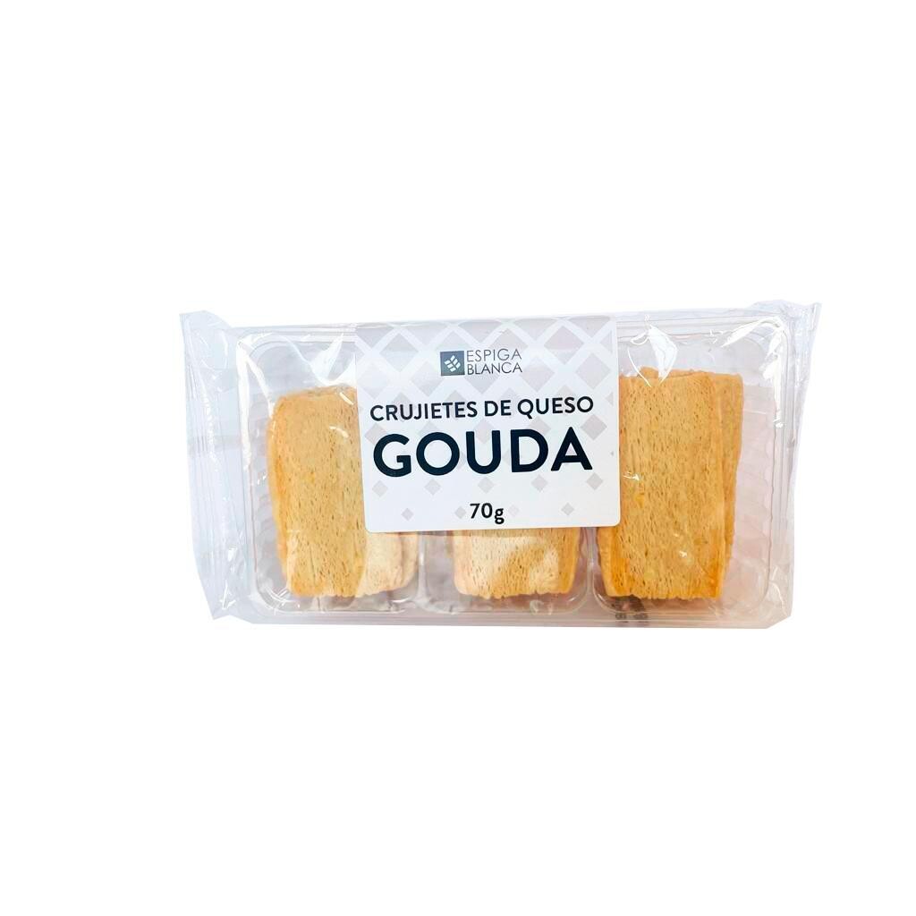 Crujiente de queso gouda ESPIGA BLANCA 70 g.