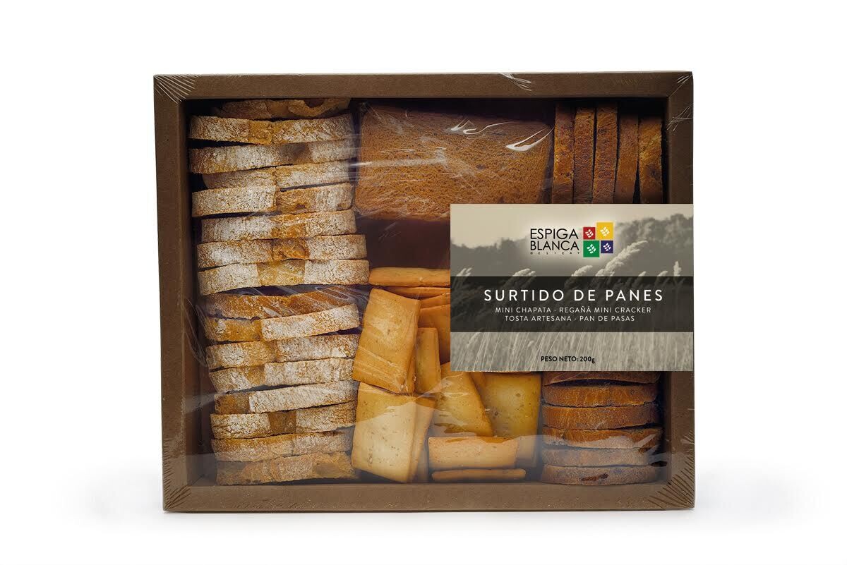 Surtido de panes ESPIGA BLANCA 200 g.
