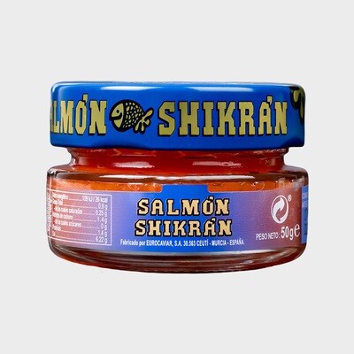 Salmón en esferas SHIKRAN 50 g.