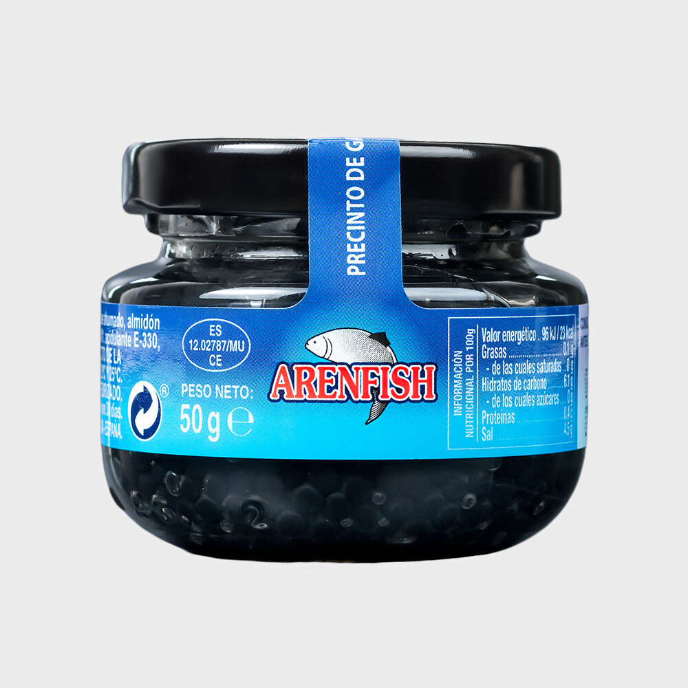 ARENFISH negro 50 g.