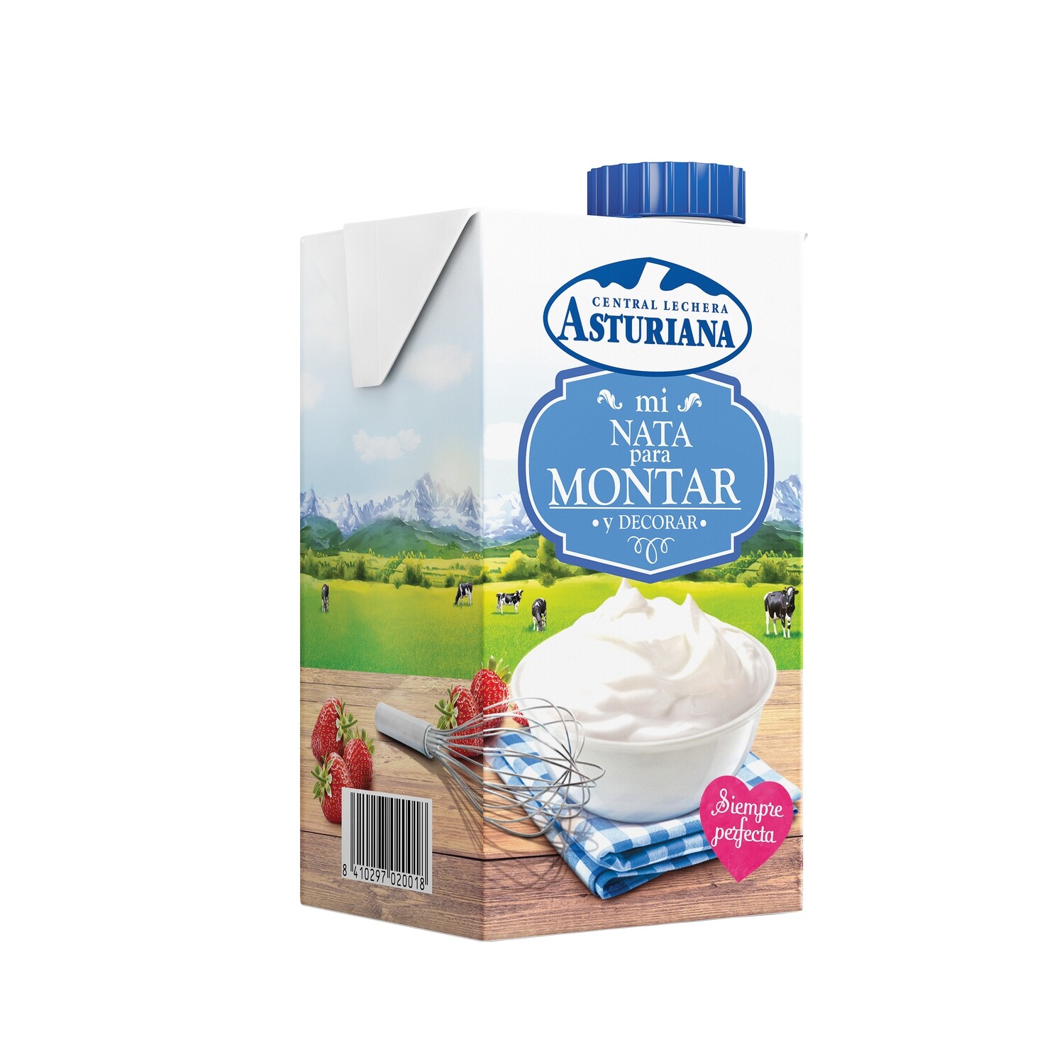 Nata para montar CENTRAL LECHERA ASTURIANA 500 ml.