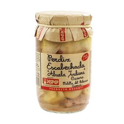 Perdiz escabechada &quot;Abuela Juliana&quot; casera JESPEP 650 g.