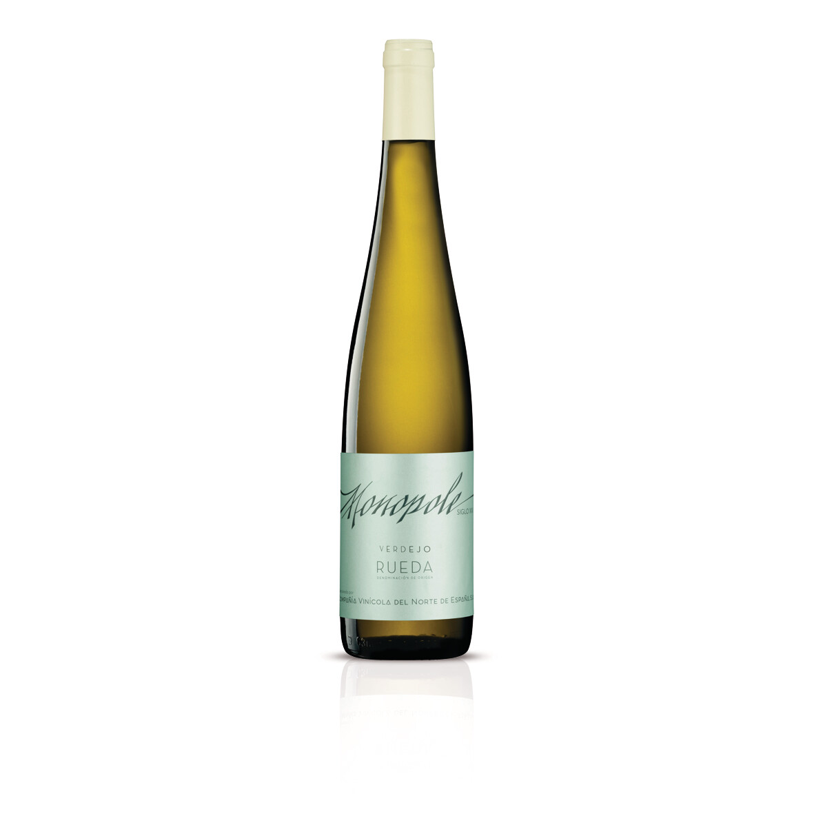 Vino blanco verdejo D.O. Rueda MONOPOLE, botella 75 cl.
