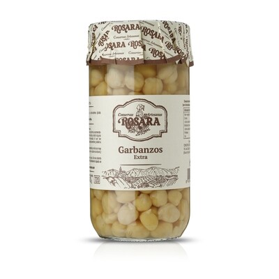Garbanzos al natural extra ROSARA 660 g.