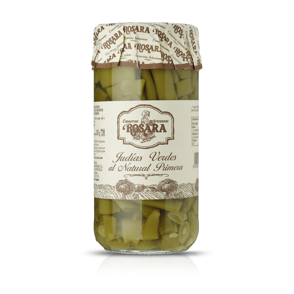 Judías verdes al natural primera ROSARA 660 g.