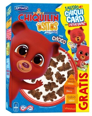 Galletas Chiquilín Ositos Sabor Choco 450 Gr
