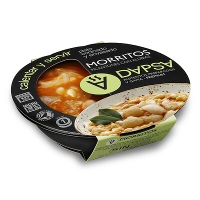 Alubias con morritos picantones DAPSA 380 g.
