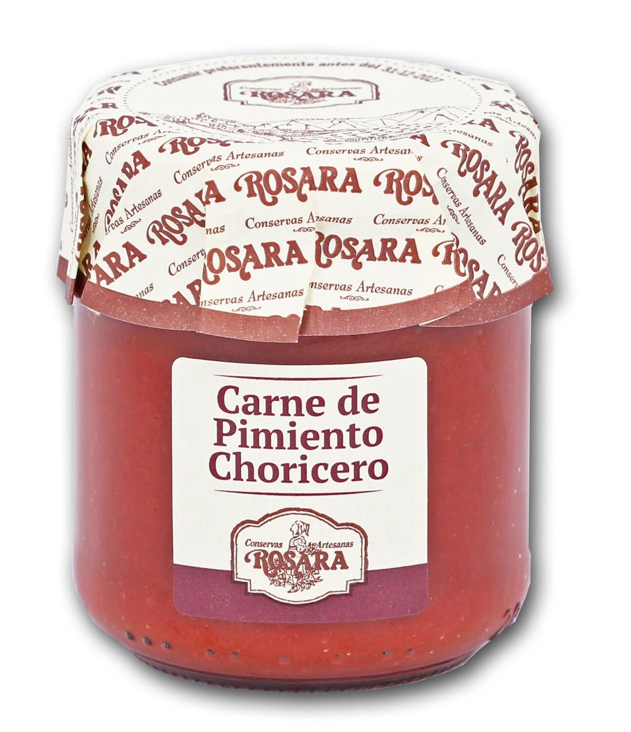 Carne de pimiento choricero ROSARA 185 g.
