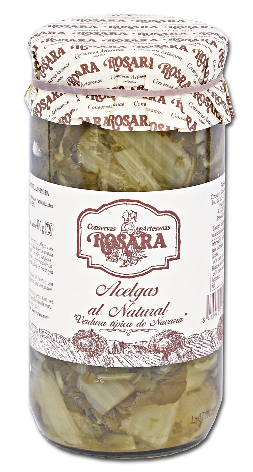 Acelgas al natural ROSARA 400 g.