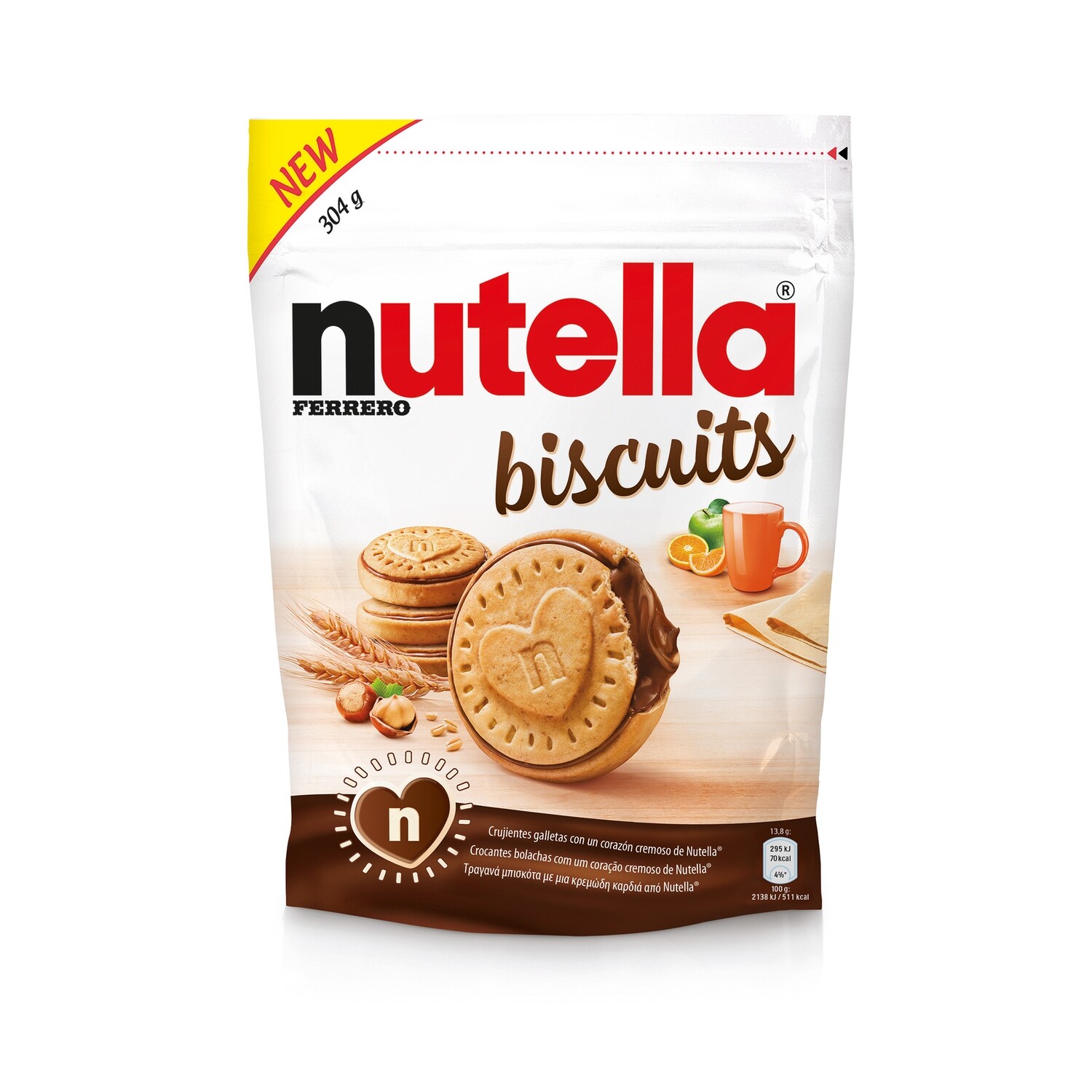 NUTELLA biscuits 304 g.