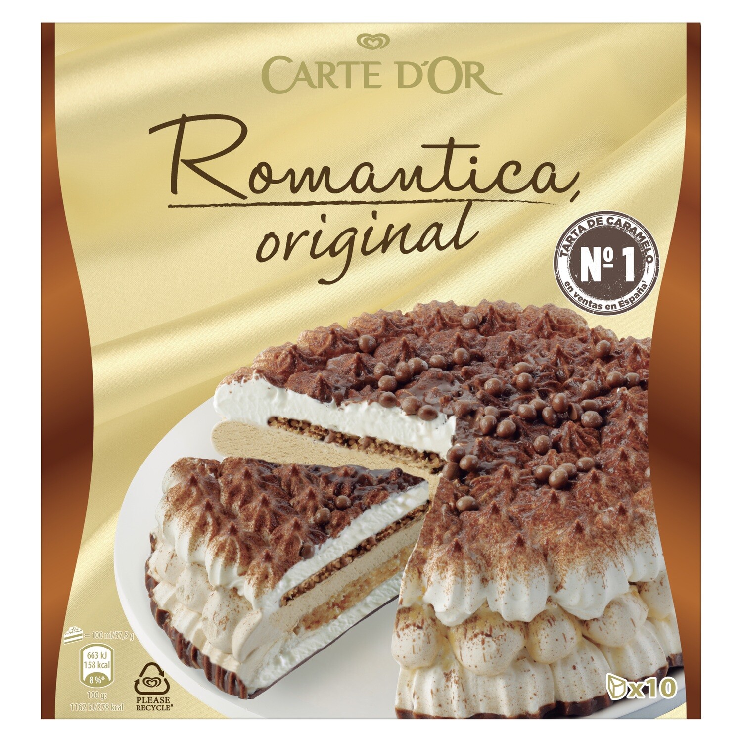 Tarta helada romántica original CARTE D&#39;OR 575 g.