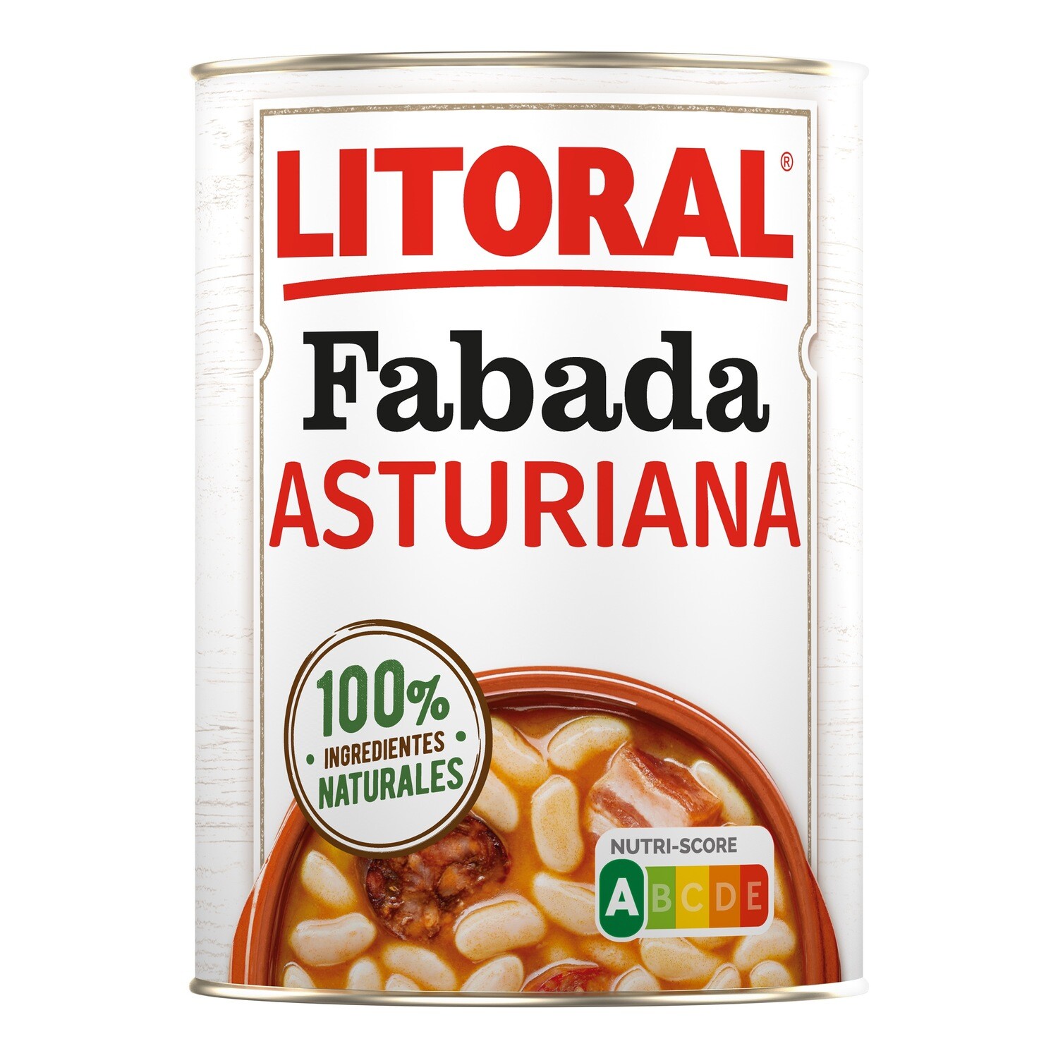 Fabada asturiana sin gluten LITORAL 420 g.