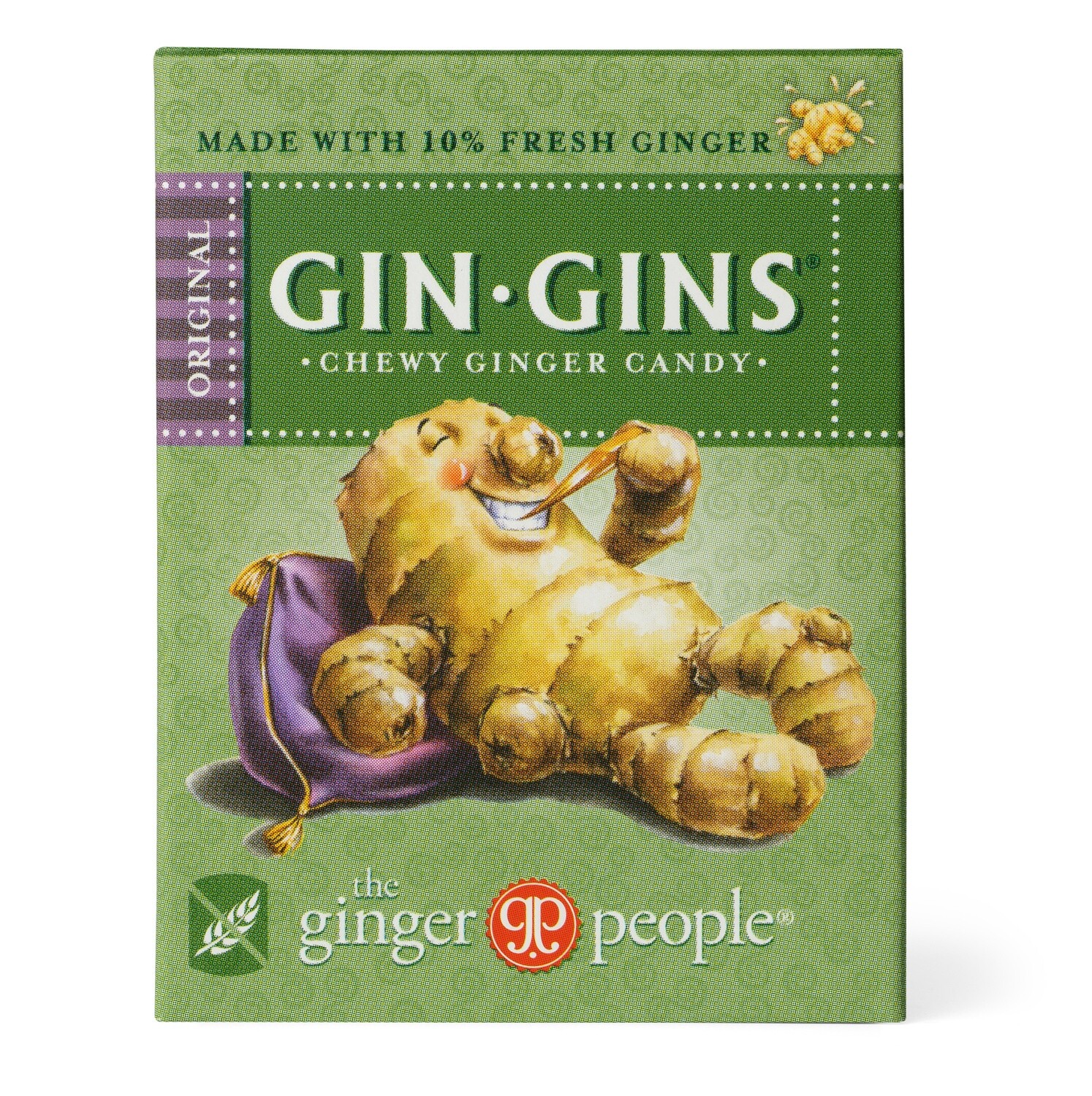 Caramelos masticables jengibre café GINGER PEOPLE 42 g.