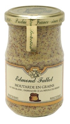 Mostaza de Dijon granulada EDMOND FALLOT 205 g.