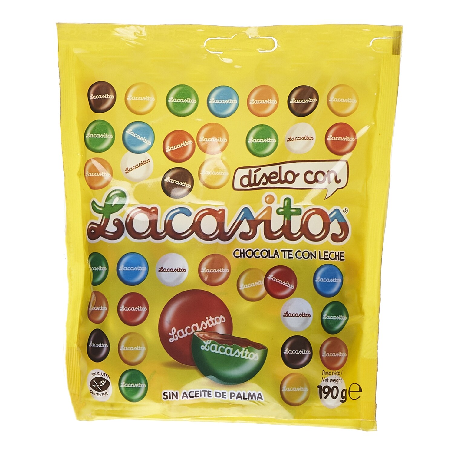 Lacasitos chocolate con leche LACASA 0.190 g.