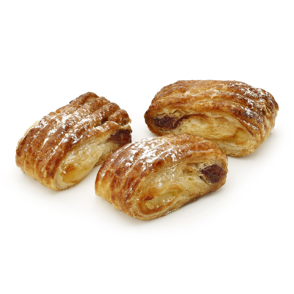 3 mini roulet de queso con frambuesa