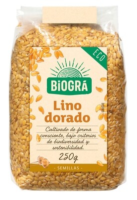 Lino dorado BIOGRA 250 g.