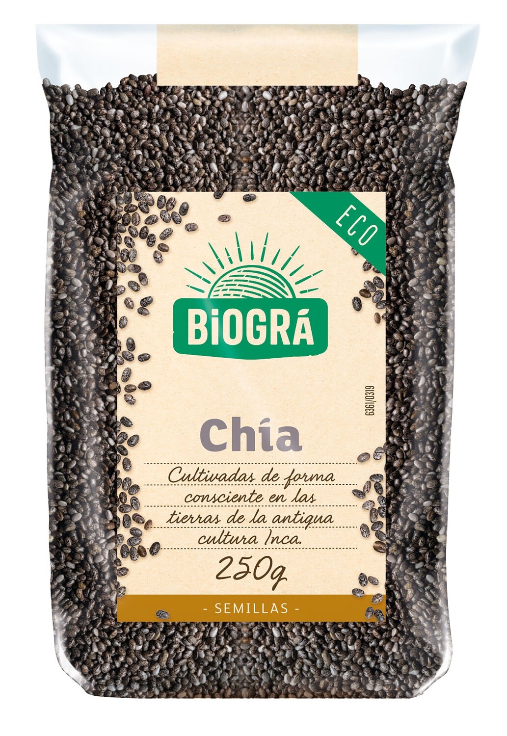 Chía BIOGRA 250 g.
