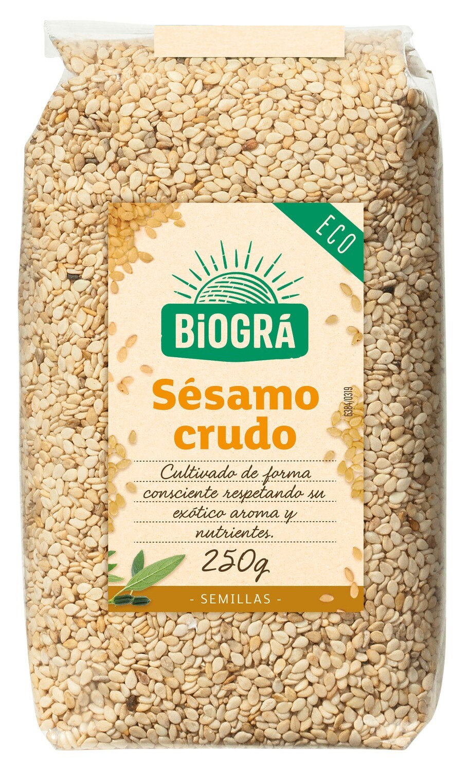 Sésamo crudo BIOGRA 250 g.