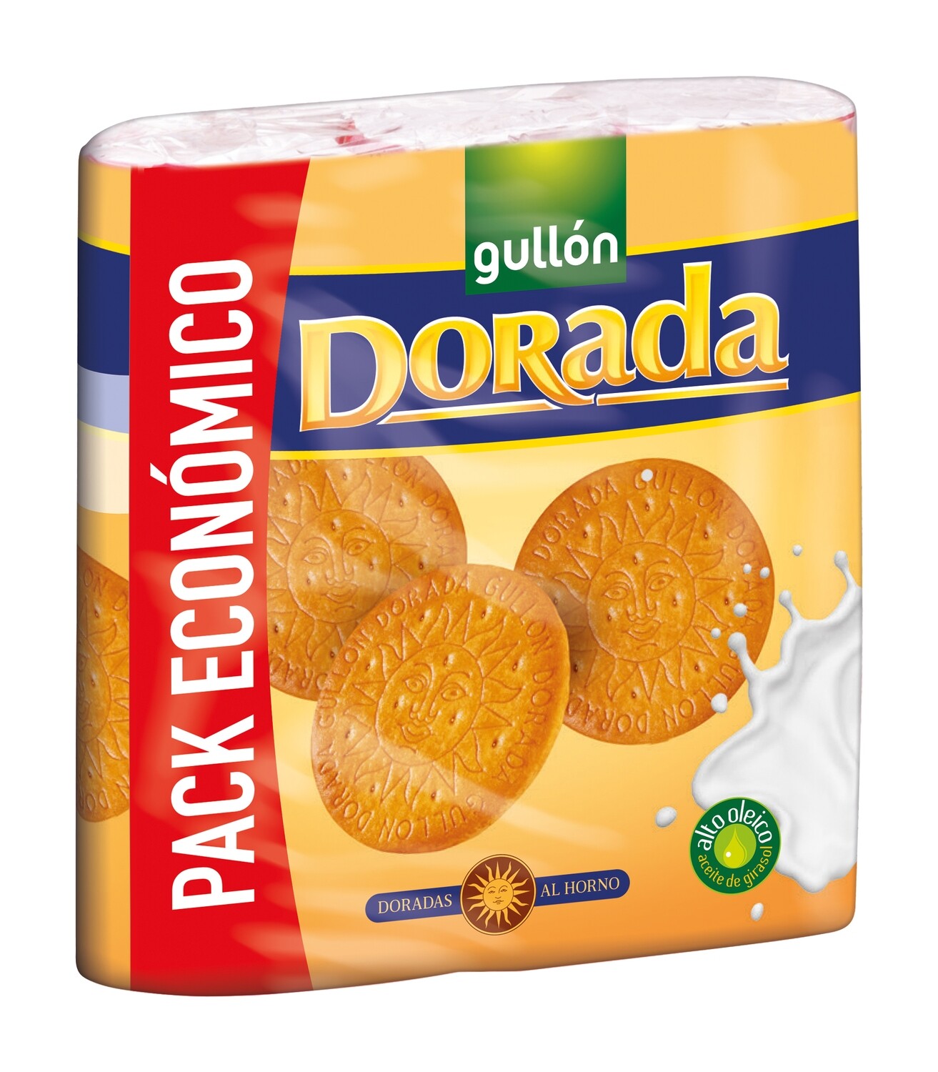 Galletas María dorada GULLON 600 g,