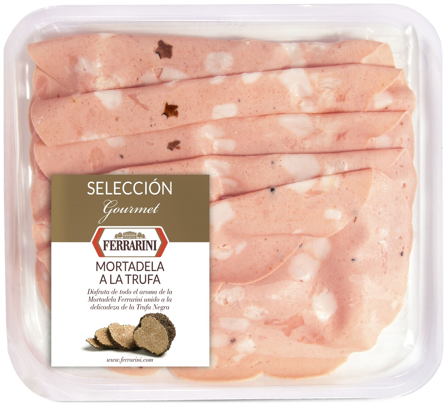 Mortadela a la trufa FERRARINI 100 g.