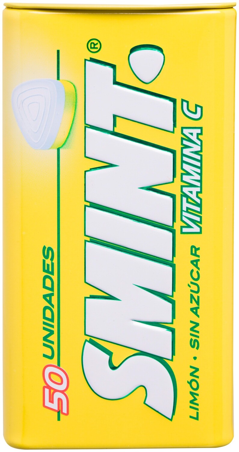 Caramelos de limón sin azúcar vitamina C SMINT 50 uds. 35 g.