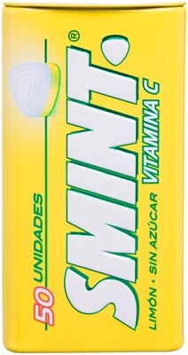 Caramelos de limón sin azúcar vitamina C SMINT 50 uds. 35 g.