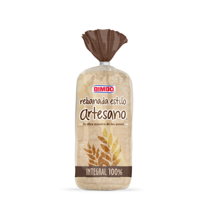 Pan artesano integral BIMBO 500g.