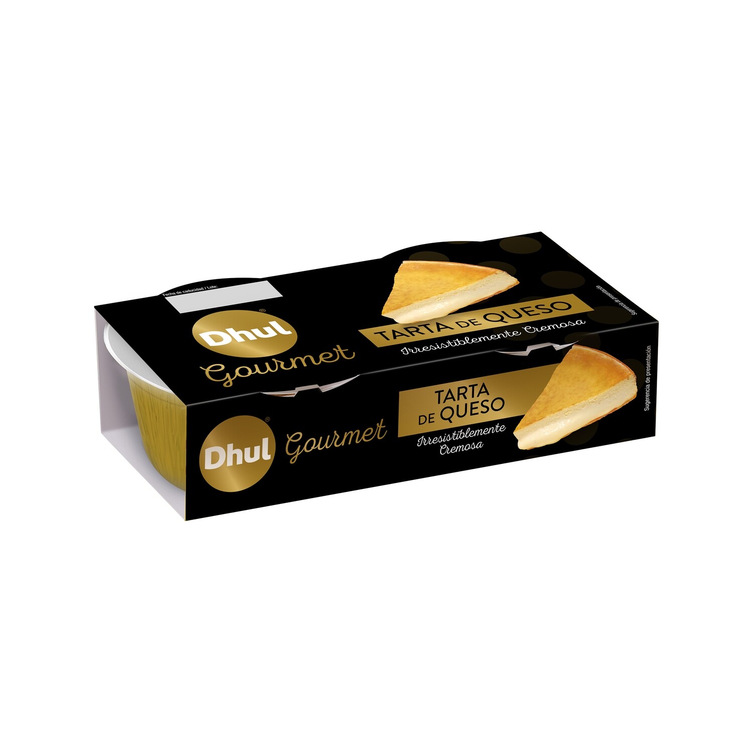 Tarta de queso DHUL GOURMET 2x100 g., 200 g.