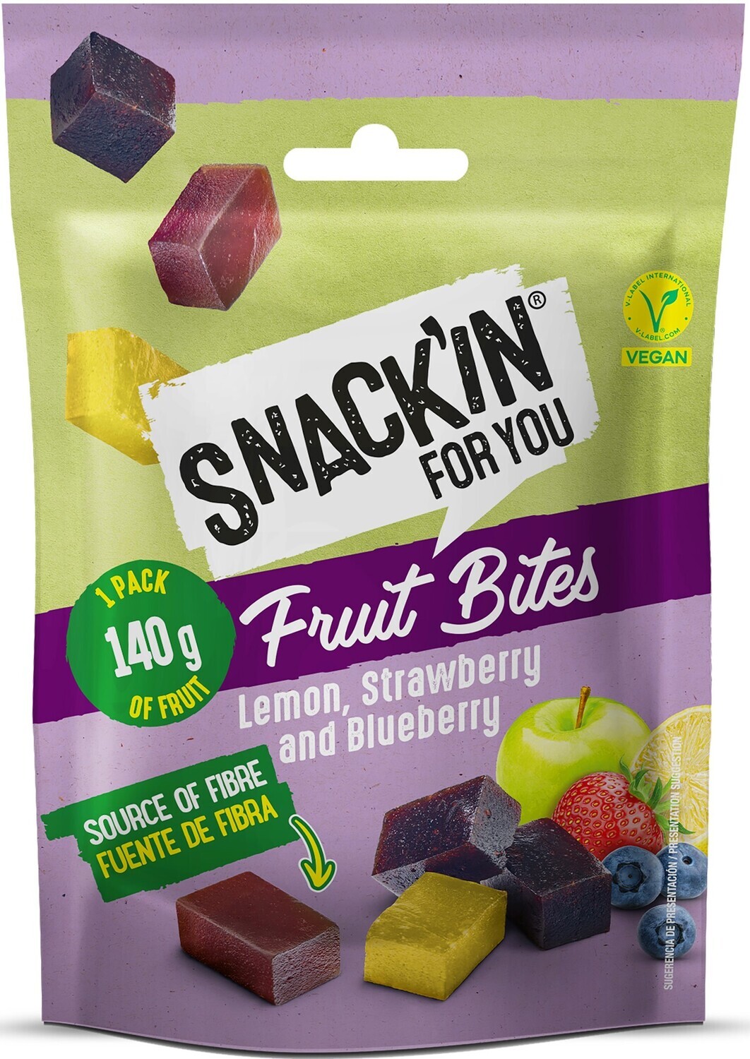 Snack´in fruit bites CAMPOFRIO 32 g.