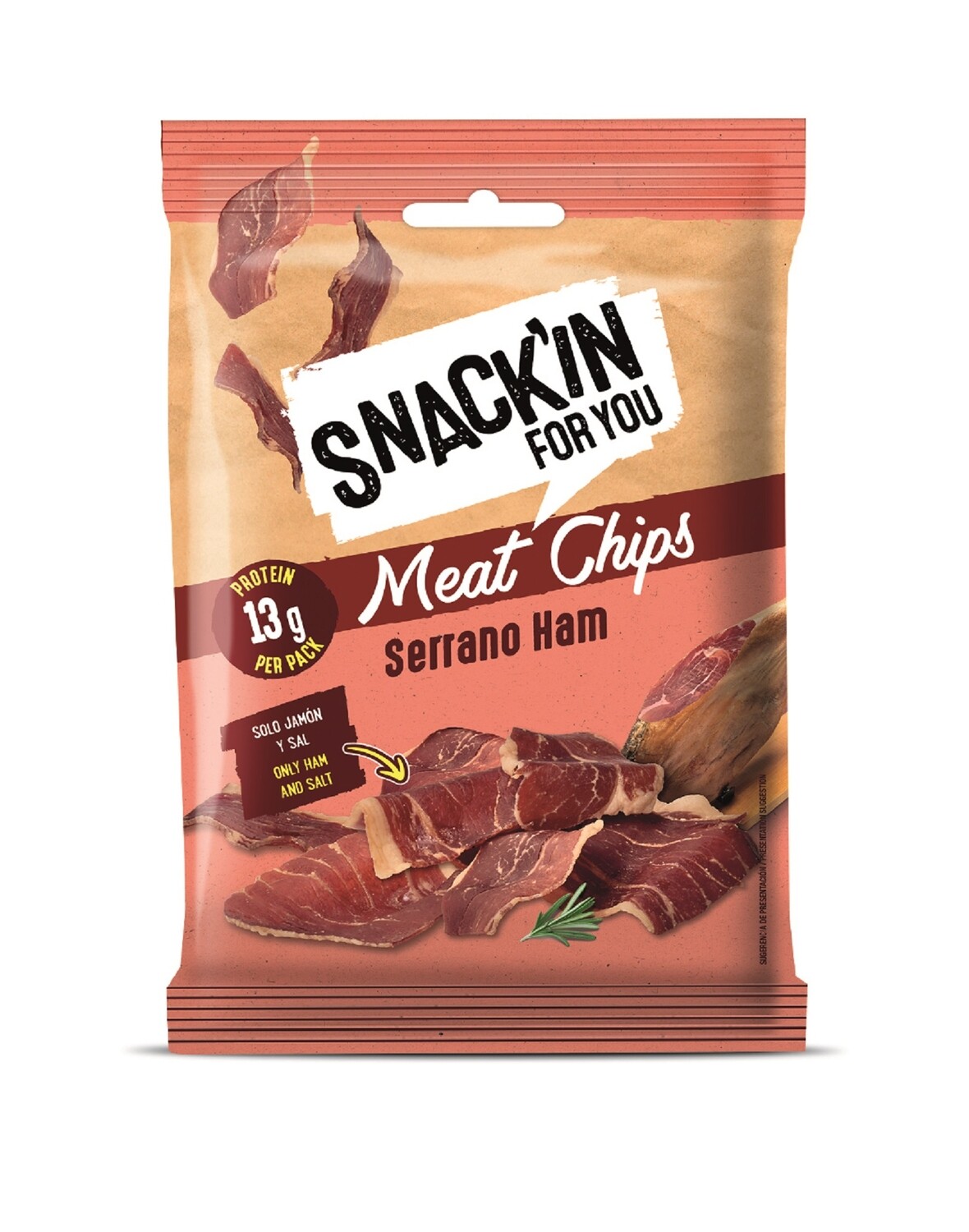 Snack´in serrano ham CAMPOFRIO 20 g.