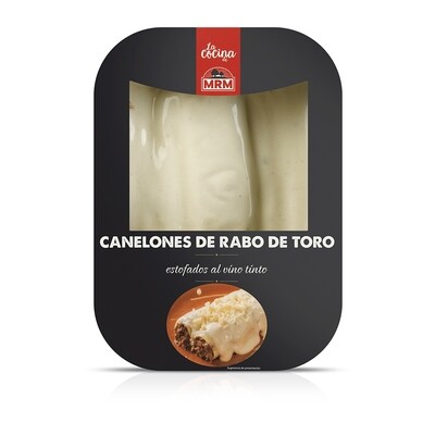 Canelones de rabo de toro M.R.M. 250 g.