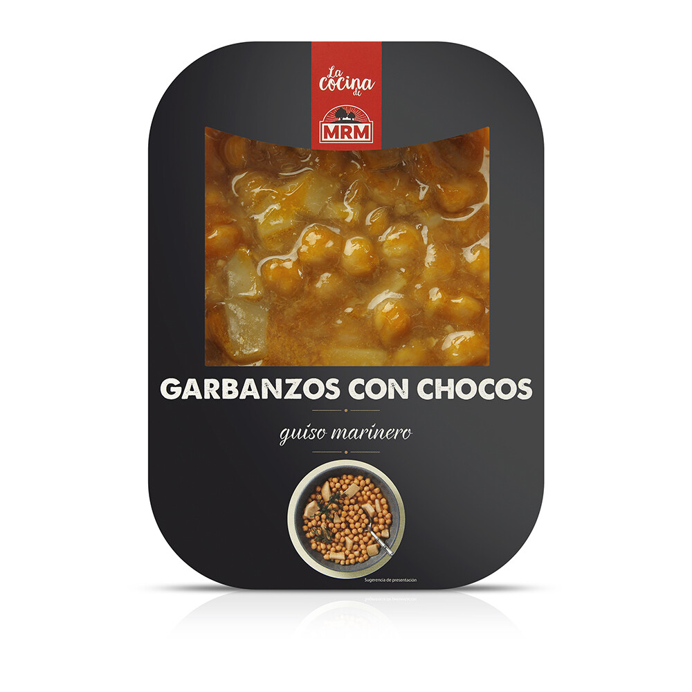 Guiso de garbanzos con chocos M.R.M. 270 g.