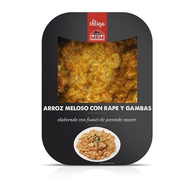 Arroz con rape y gambas MRM 250 g.