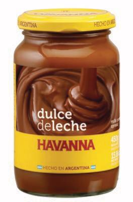 Dulce de leche sin gluten HAVANNA 250 g.