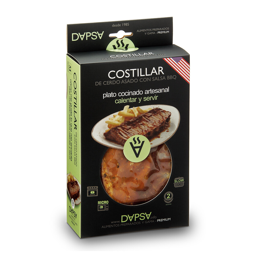 Costilla  BBQ DAPSA 450 g.