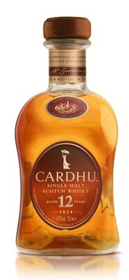 Whisky escoces de Malta CARDHU 12 años 70 cl.