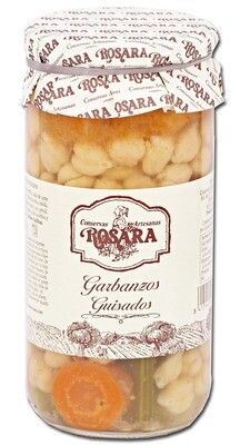 Garbanzos guisados CONSERVAS ROSARA 720 g.