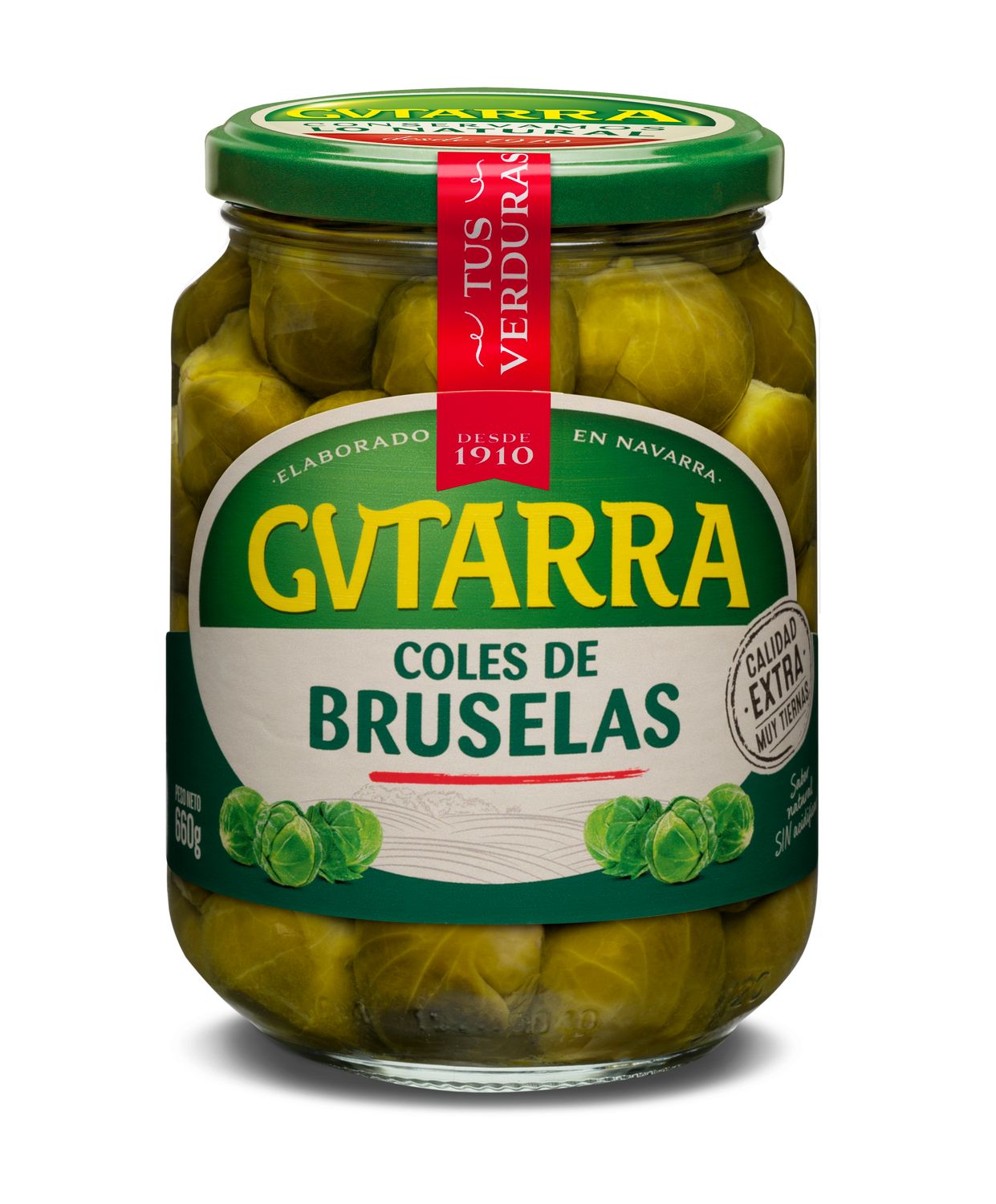 Coles de Bruselas  GVTARRA 660 g.